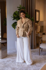 TRENCH CURTO BEGE IMPERIAL