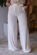 CALÇA CRU DE ALFAIATARIA COM CINTO IMPERIAL - Image 2