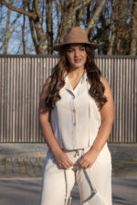 CHAPÉU DE PALHA COM BRILHO RINASCIMENTO - Image 2