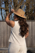 CHAPÉU DE PALHA COM BRILHO RINASCIMENTO - Image 4
