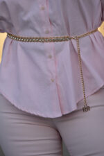 CINTO DOURADO COM BRILHANTES RINASCIMENTO