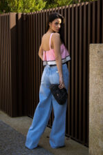 CALÇA JEANS WIDE LEG AZUL CLARO LANÇA PERFUME - Image 3