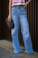 CALÇA JEANS WIDE LEG AZUL CLARO LANÇA PERFUME - Image 4