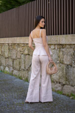 CALÇA BEGE RISCAS FINAS SAHOCO - Image 4