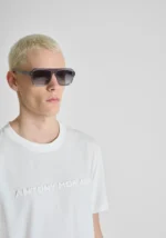 T-SHIRT BRANCA COM LOGOTIPO EM RELEVO ANTONY MORATO - Image 2