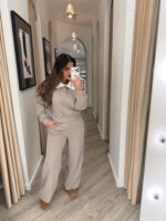 CONJUNTO TAUPE GOLA CAMISEIRO PONTO CHIC - Image 2