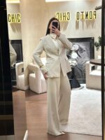 FATO BEGE DE ALFAIATARIA PONTO CHIC - Image 3