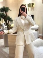 FATO BEGE DE ALFAIATARIA PONTO CHIC - Image 4