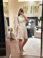 CALÇÃO DE ALFAIATARIA BEGE PONTO CHIC - Image 3