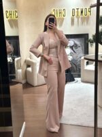 BODY ROSA SECO EM RENDA PONTO CHIC - Image 4