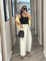 TOP CASTANHO EM MALHA PONTO CHIC - Image 4