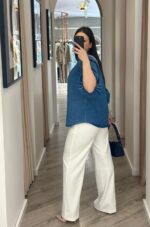 CAMISA DE GANGA COM MANGA  ABALONADA PONTO CHIC - Image 3