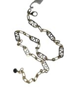 CINTO DE ELOS METÁLICOS COM LOGÓTIPO RINASCIMENTO