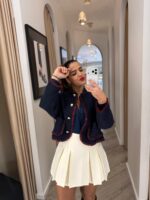 CASACO AZUL MARINHO COM DESFIADO VERMELHO DIXIE - Image 4