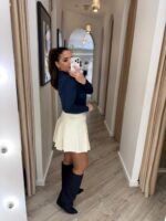 CAMISA AZUL EM MALHA FLUIDA DIXIE - Image 2