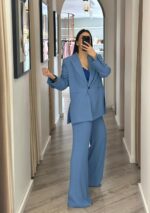 CALÇA AZUL COBALTO DE ALFAIATARIA IMPERIAL