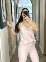 TOP ROSA COM APLICAÇÕES RINASCIMENTO - Image 3