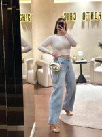 CALÇA DE GANGA WIDE LEG DIXIE