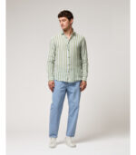 CAMISA VERDE ÀS RISCAS GIANNI LUPO - Image 3