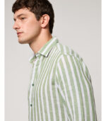 CAMISA VERDE ÀS RISCAS GIANNI LUPO - Image 4