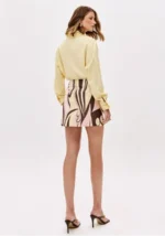 SAIA MINI ESTAMPADA ROSA E AMARELO LANÇA PERFUME - Image 4