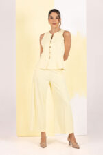 CULOTTE AMARELO COM CORRENTE NA CINTURA FERRACHE