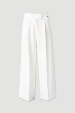 CALÇA BRANCA DE ALFAIATARIA COM PREGAS FERRACHE - Image 4