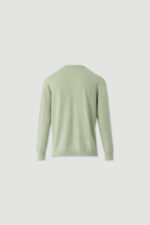 CAMISOLA DE MALHA VERDE COM CORRENTE DOURADA FERRACHE - Image 2