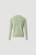 CARDIGAN DE MALHA VERDE CANELADA FERRACHE - Image 2