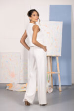 CALÇA DE ALFAIATARIA BRANCA FERRACHE - Image 2