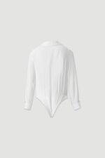 BODY BRANCO COM DECOTE DRAPEADO FERRACHE - Image 2