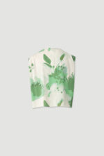 BLUSA VERDE ESTAMPADA COM MANGA FLUIDA FERRACHE - Image 6
