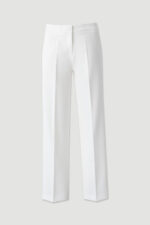 CALÇA DE ALFAIATARIA BRANCA COM VINCO FERRACHE