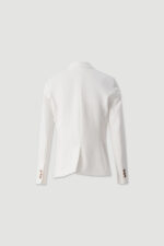 BLAZER BRANCO CLÁSSICO COM BOTÕES METÁLICOS FERRACHE - Image 4