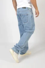 CALÇA DE GANGA AZUL CLARA RELAX FIT JOVITS - Image 5