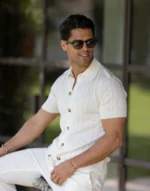 CAMISEIRO TRICOT COM TRANÇAS CRU ZOLF