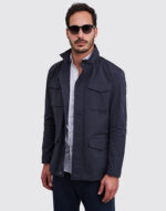 PARKA TÉCNICA LEVE COM BOLSOS AZUL ZOLF