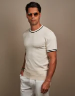 T-SHIRT TRICOT BICOLOR CRU ZOLF