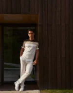 T-SHIRT TRICOT TRICOLOR CACAU ZOLF - Image 2