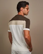 T-SHIRT TRICOT TRICOLOR CACAU ZOLF - Image 4