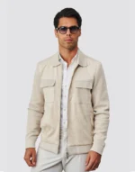 CASACO COMBINADO ECO PELE BEGE ZOLF