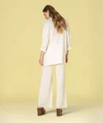 CAMISA CRU FLUIDA COM BOTÕES RUGA - Image 2