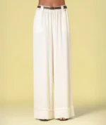 CALÇA CRU FLUIDA COM CINTO RUGA - Image 2