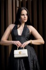 VESTIDO PRETO CORTE PRINCESA PONTO CHIC - Image 3