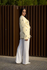 BLAZER AMARELO COM APLICAÇÕES BRILHANTES PONTO CHIC - Image 8