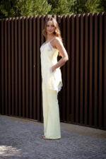 TOP ACETINADO AMARELO COM RENDA IMPERIAL - Image 3