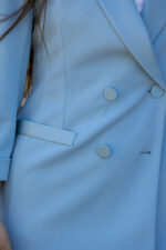 BLAZER AZUL CIANO COM BOTÕES FORRADOS IMPERIAL - Image 3