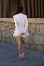 BLAZER CREME ESTRUTURADO COM CINTO IMPERIAL - Image 4
