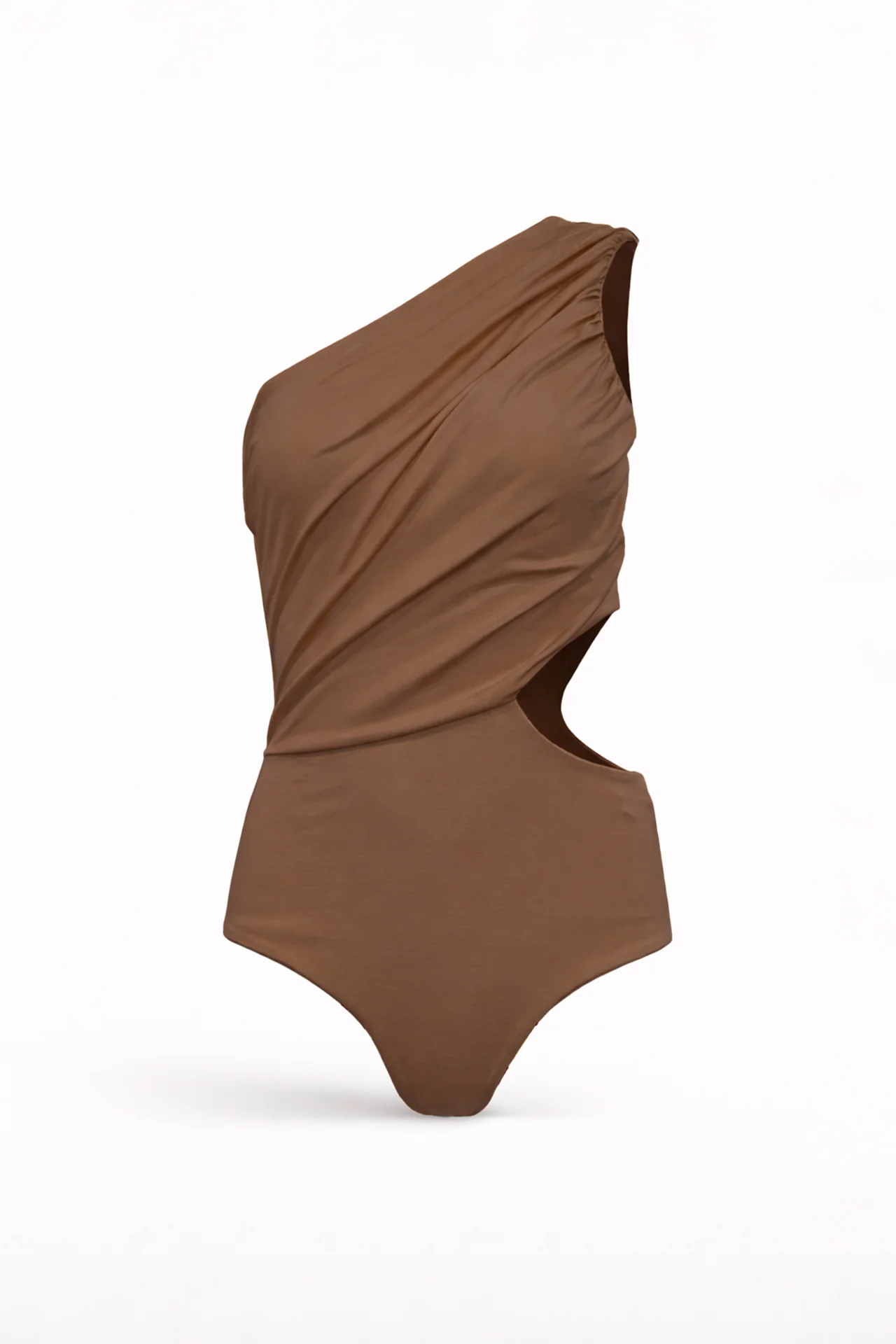 SAHOCO-SS26-73 BODY CACAU DRAPEADO COM ABERTURA LATERAL SAHOCO - Image 1