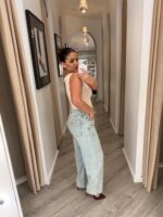 TOP BEGE COM DETALHE DOURADO PONTO CHIC - Image 3